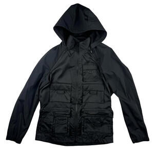 Hugo Boss Windbreaker Detachable Vest Utility Jacket Black Size M